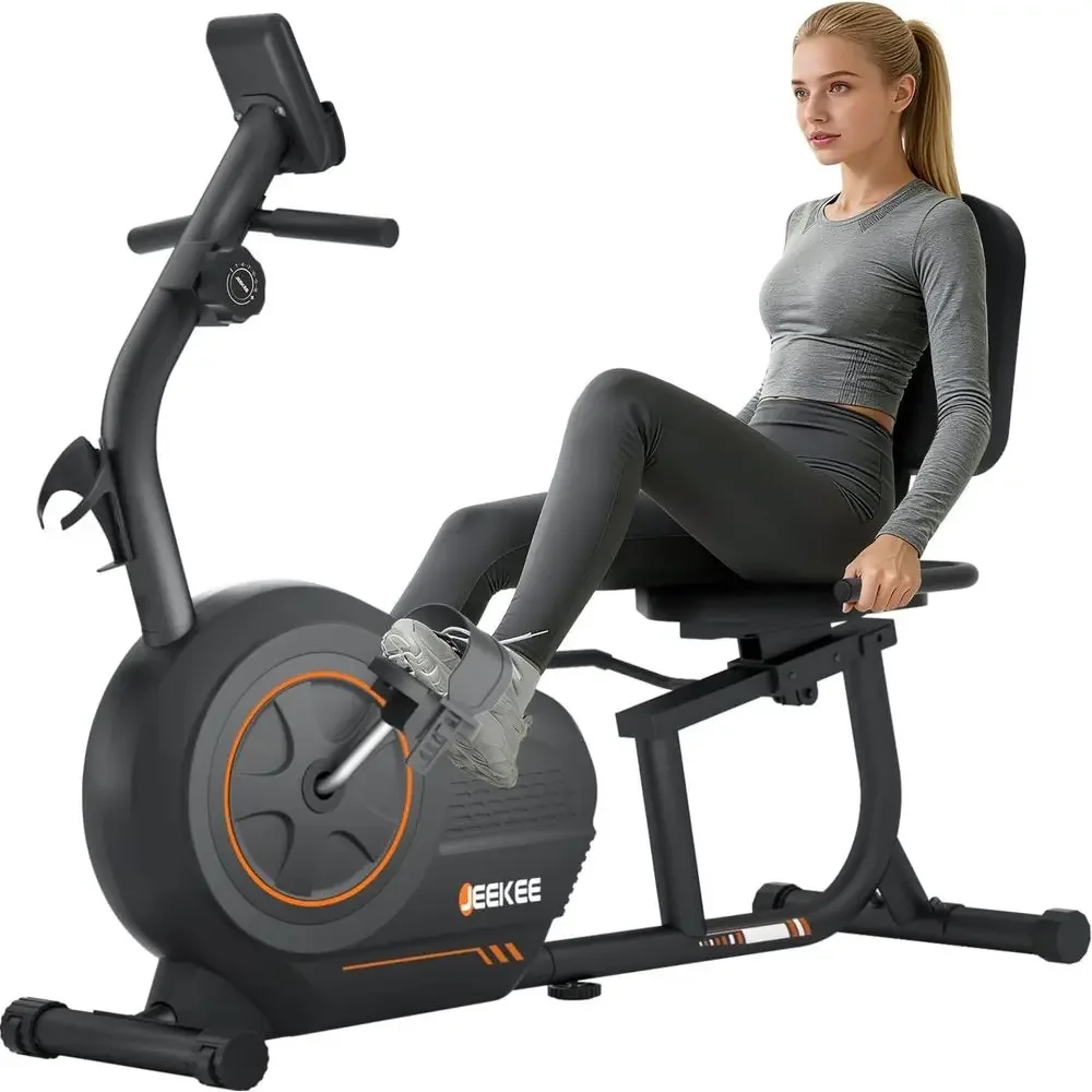 Exercise Bike Magnetic Resistance - Heavy-Duty 400LB Capacity Magnetic Resistance Exercise