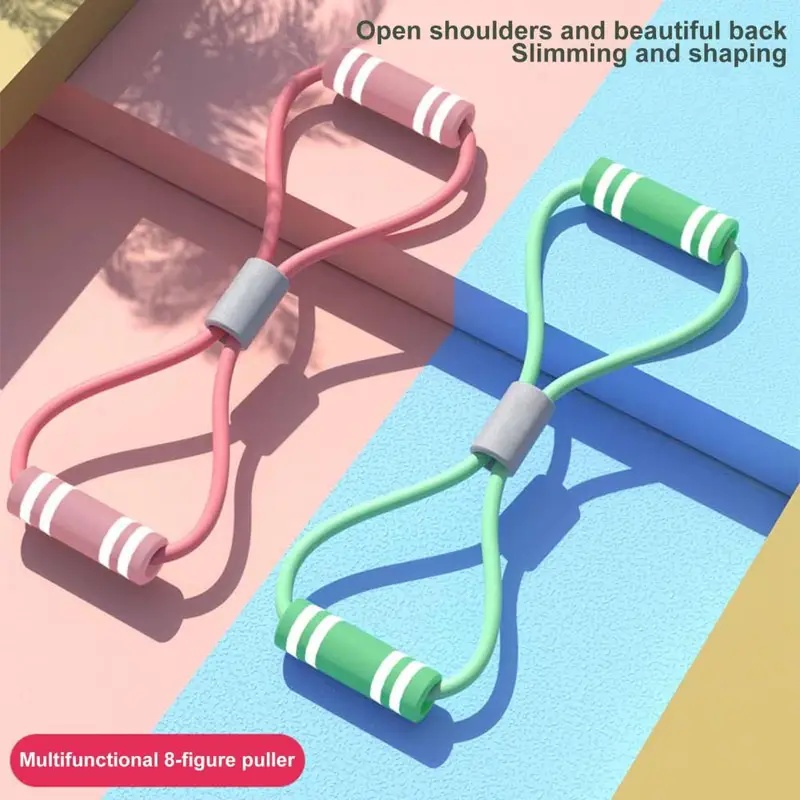 Resistance Bands Set With Handles - Fitness Resistance Band with Handle Portable