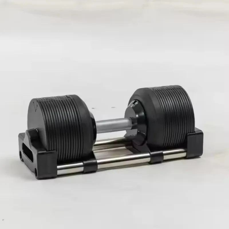 Adjustable Dumbbell Pair 40Kg - Electroplated 1 kg Adjustable Dumbbells 36