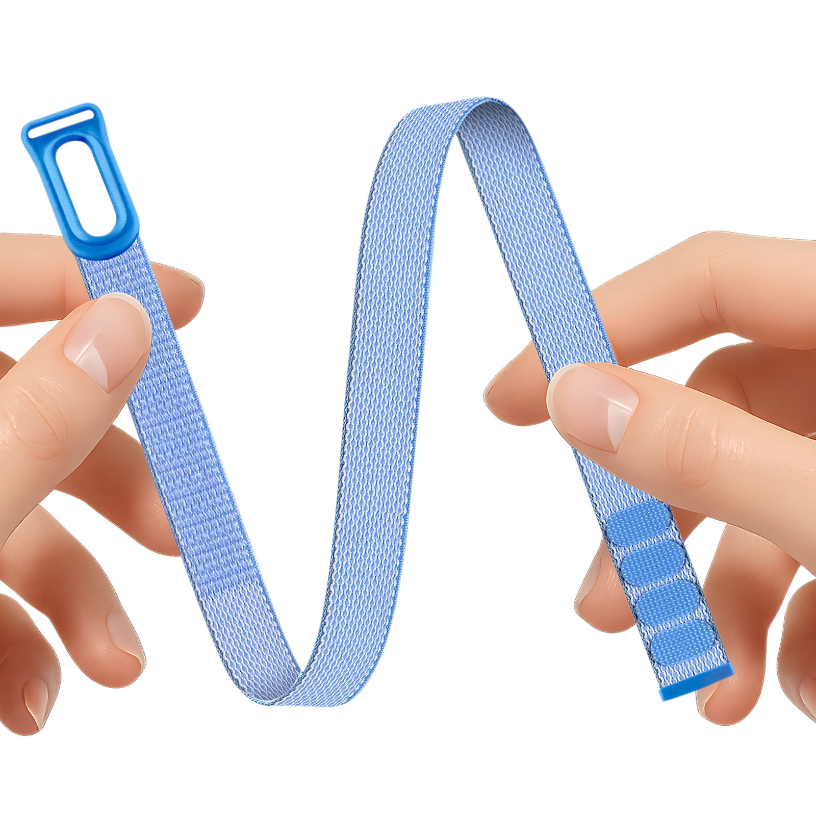 Resistance Bands Set With Handles - For Google Fitbit Air Nylon Woven