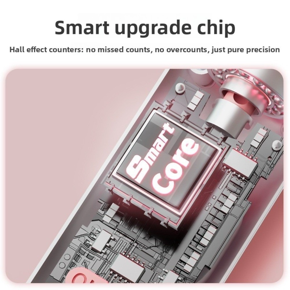 Smart Jump Rope Digital Counter - Cordless Ropeless Jump Rope Anti-Skid Weight