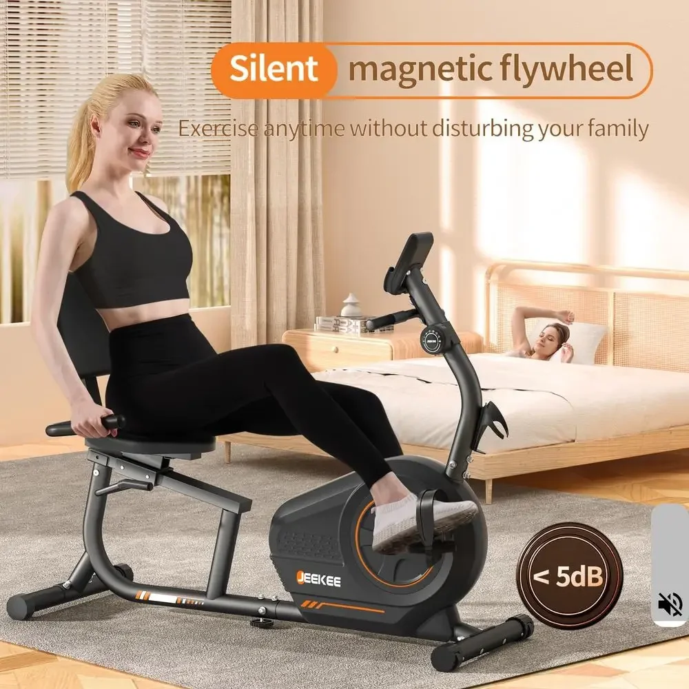 Heavy-Duty 400LB Capacity Magn - Exercise Bike Magnetic Resistance recension och pris