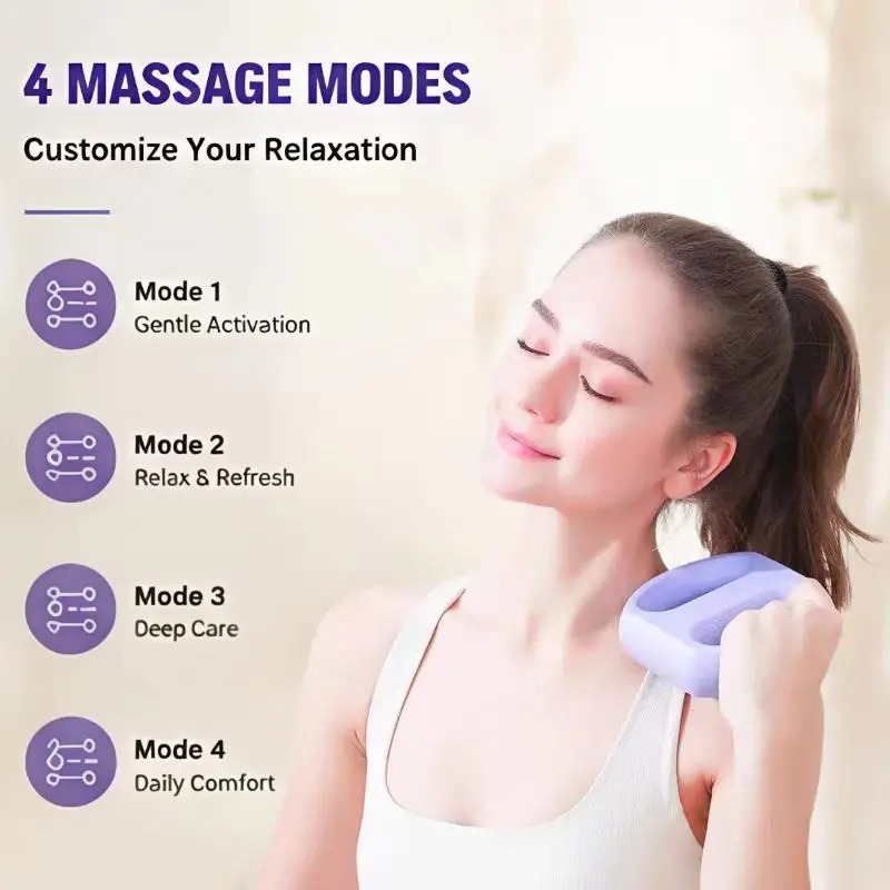 Rechargeable Fascia Massager G - Electric Massage Gun Deep Tissue recension och pris