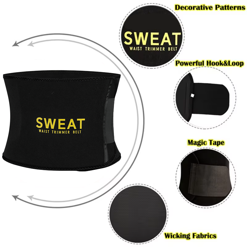 2 PCS Women's Waist Trainer Fe - Sweat Waist Trainer Belt Neoprene recension och pris