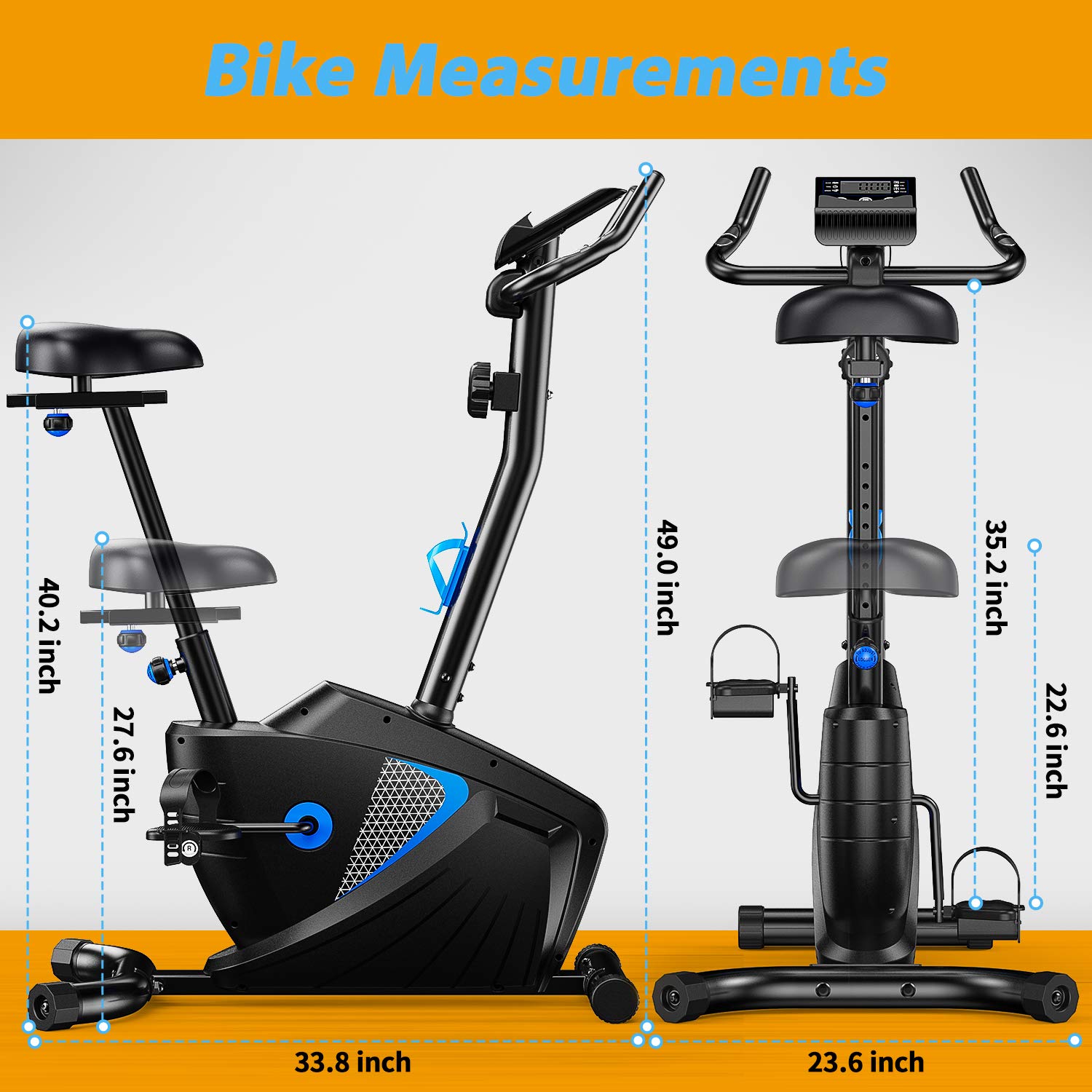 Adjustable Magnetic Resistance - Exercise Bike Magnetic Resistance recension och pris