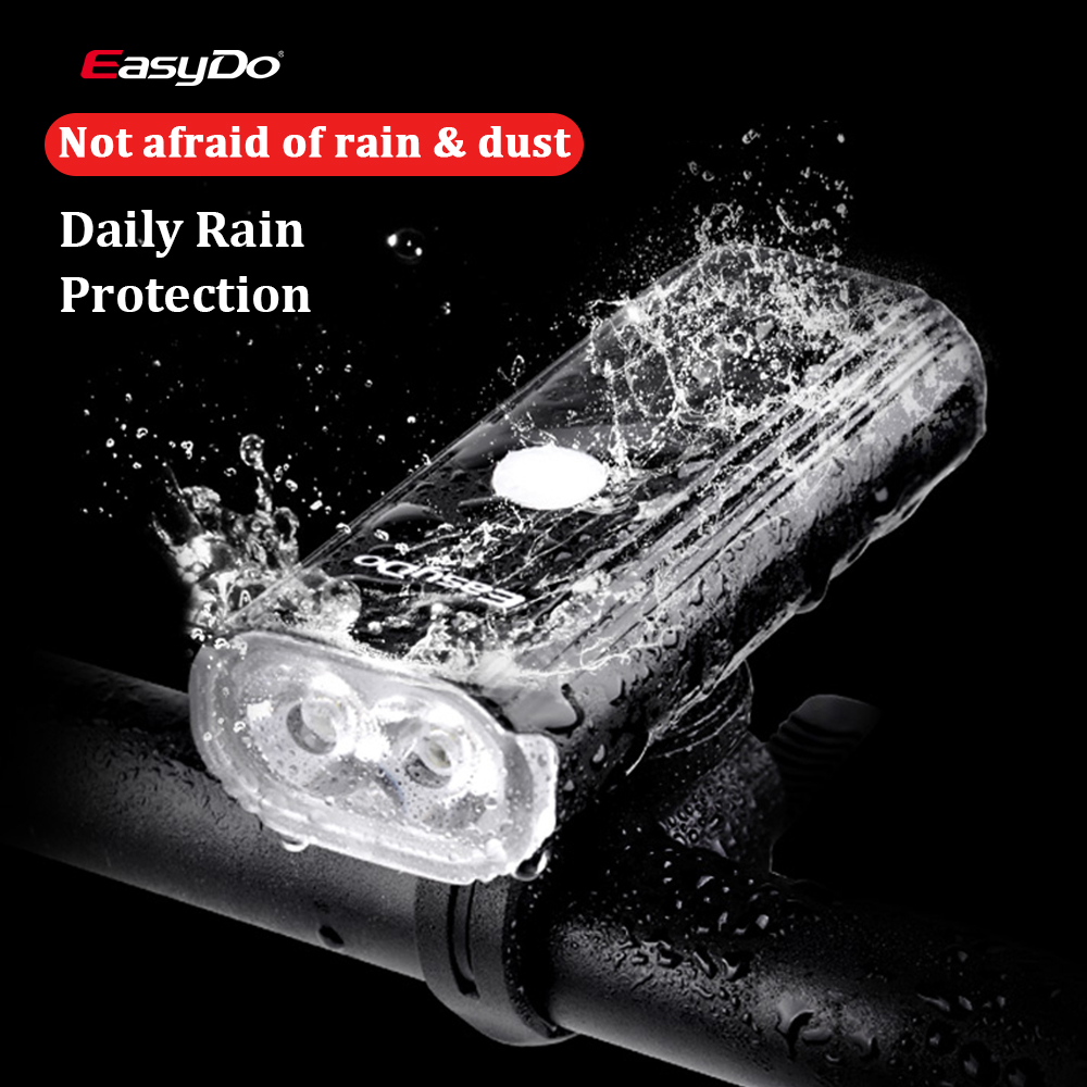 EasyDo Bicycle Front Light USB - Rechargeable Bicycle Headlight 1000 Lumen recension och pris