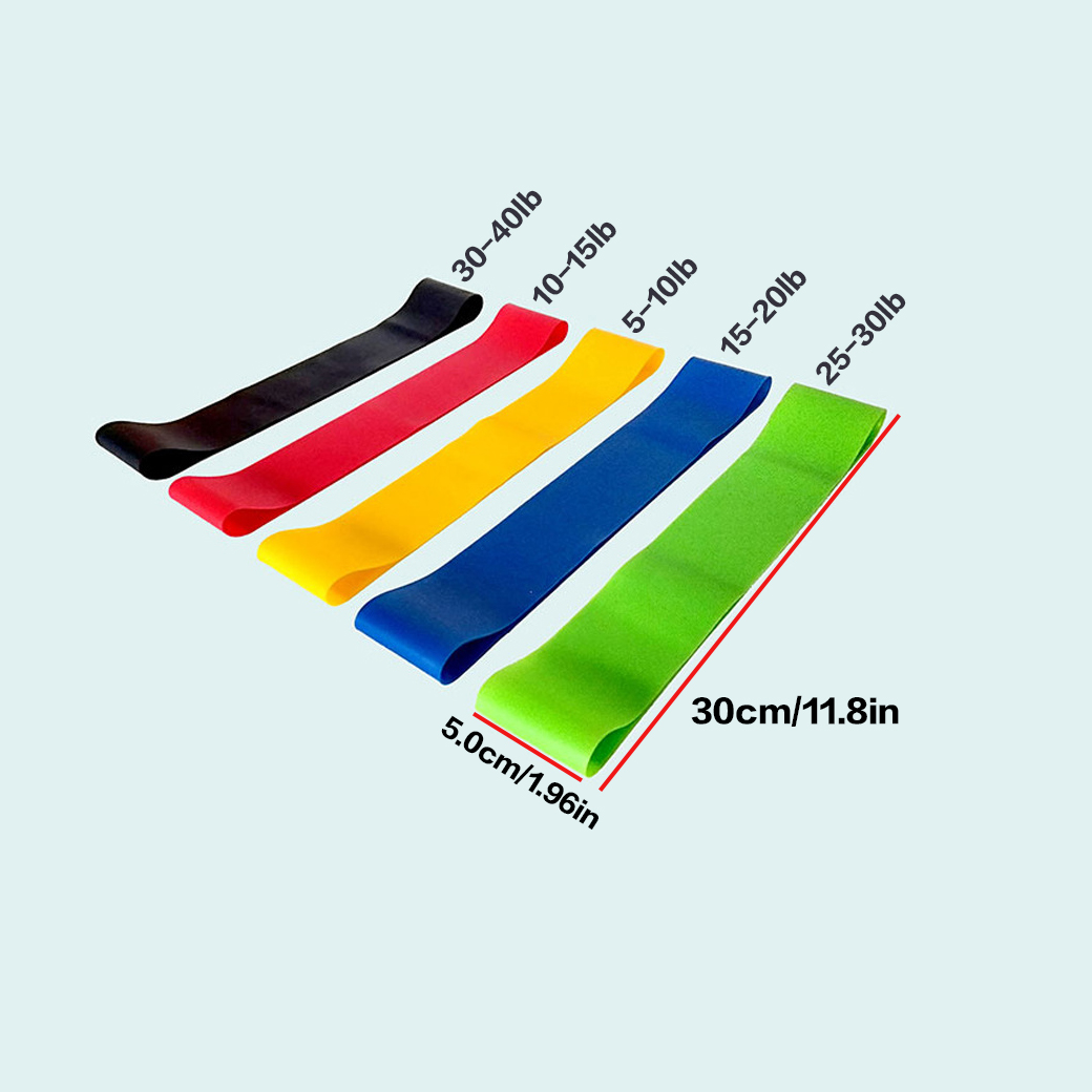 5pcs Yoga Pilates Resistance B - Pilates Bar Kit With Resistance Bands recension och pris