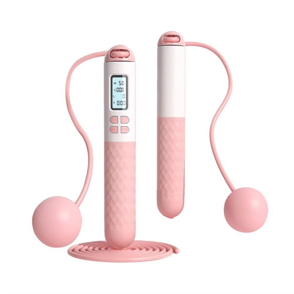 Portable Cordless Ropeless Jum - Smart Jump Rope Digital Counter recension och pris