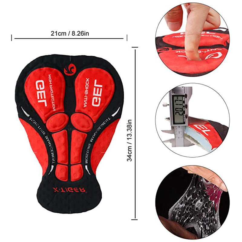 X-Tiger Cycling Shorts Upgrade - Padded Cycling Shorts 5D Gel recension och pris
