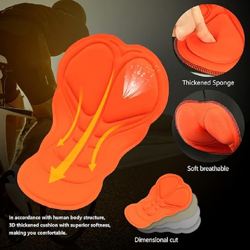 MIEYCO Breathable Cycling Unde - Padded Cycling Shorts 5D Gel recension och pris