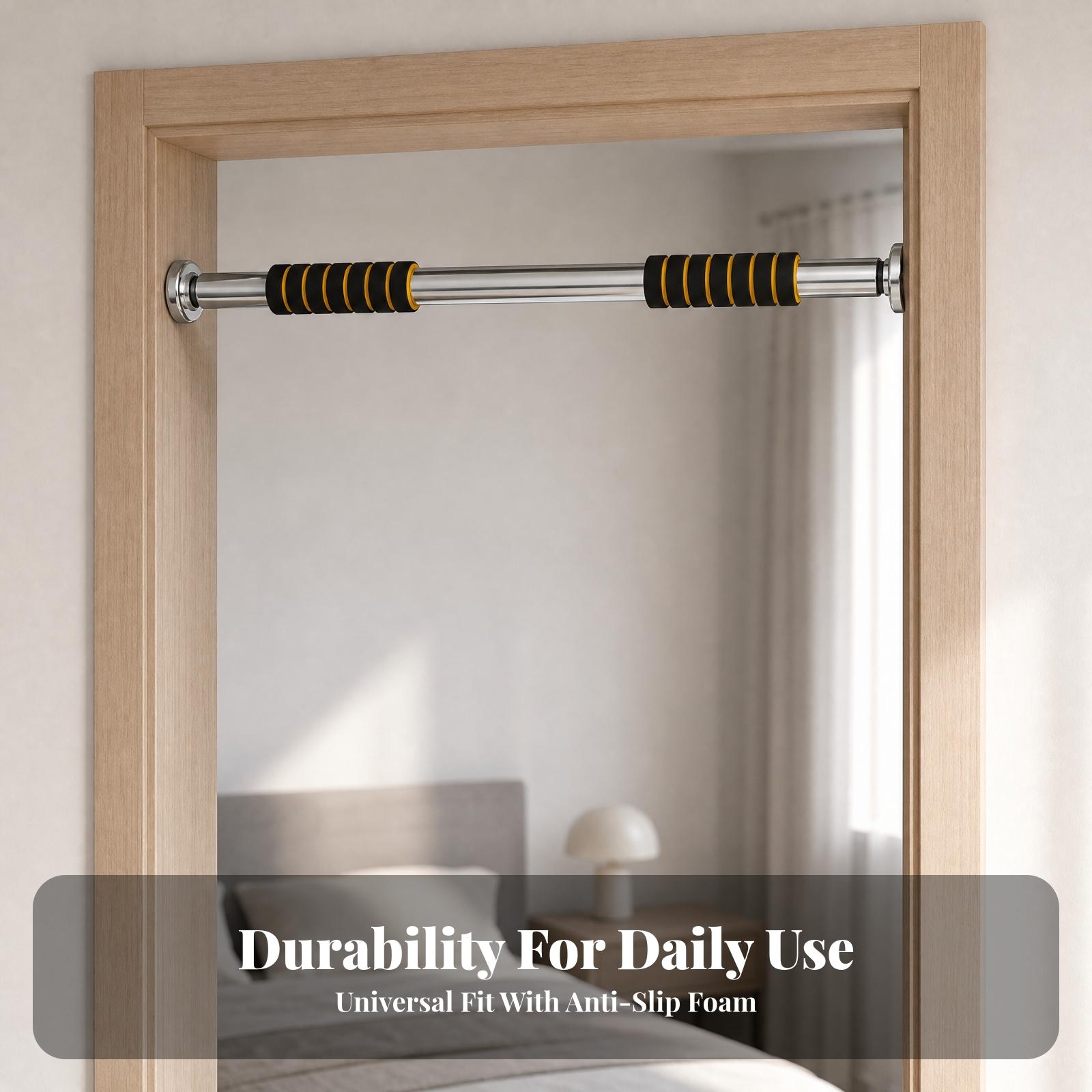 Portable Door Frame Chin Up Ba - Door Pull Up Bar No Screw recension och pris
