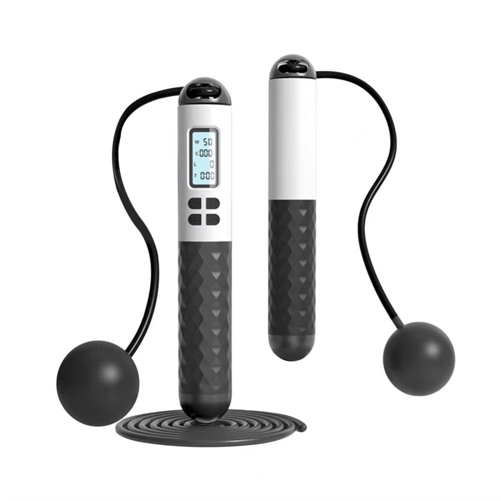 Portable Cordless Ropeless Jum - Smart Jump Rope Digital Counter recension och pris
