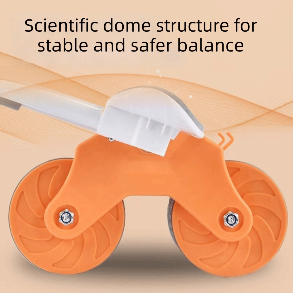 Steel ABS Automatic Rebound Ab - Ab Roller Wheel With Elbow Support recension och pris