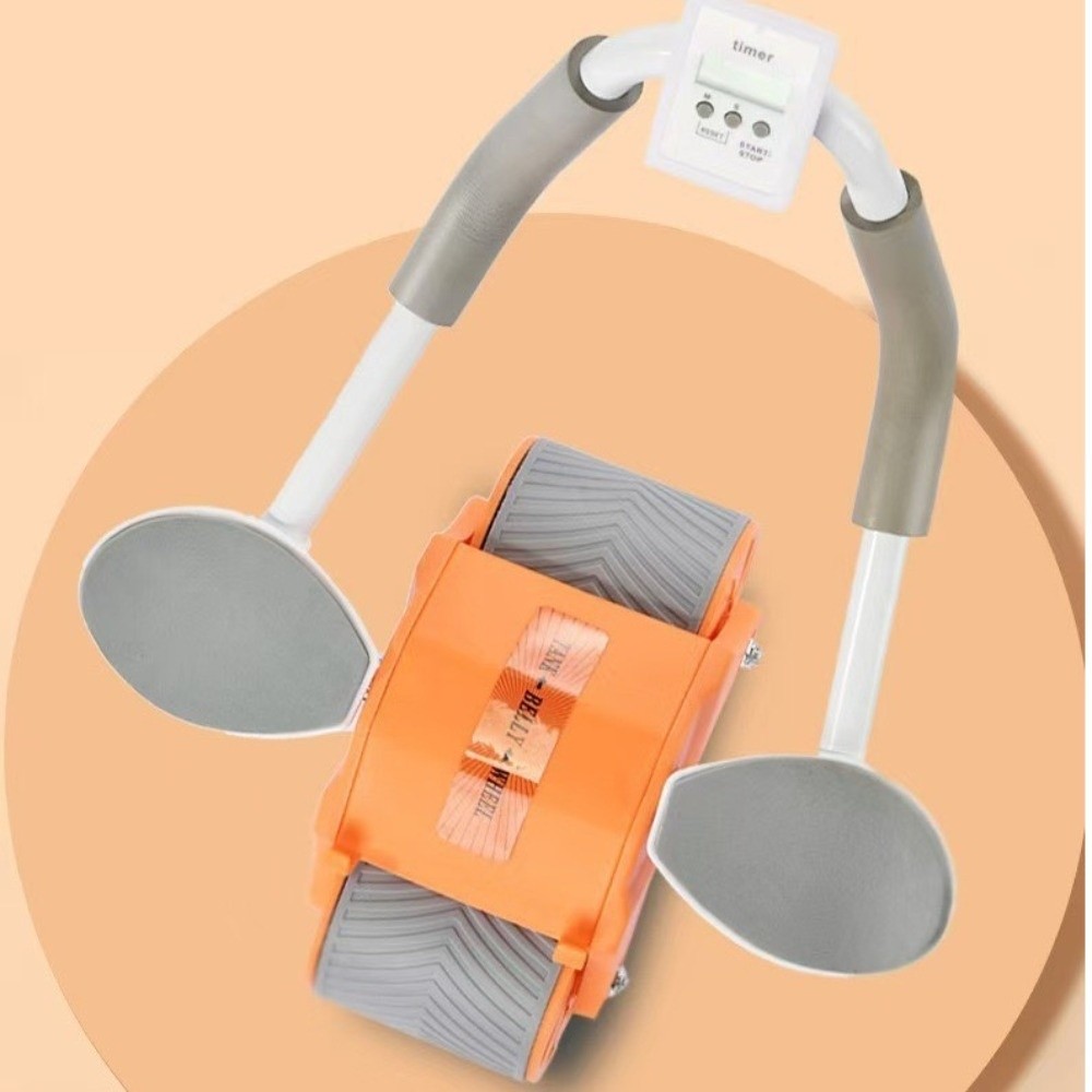 Steel ABS Automatic Rebound Ab - Ab Roller Wheel With Elbow Support recension och pris