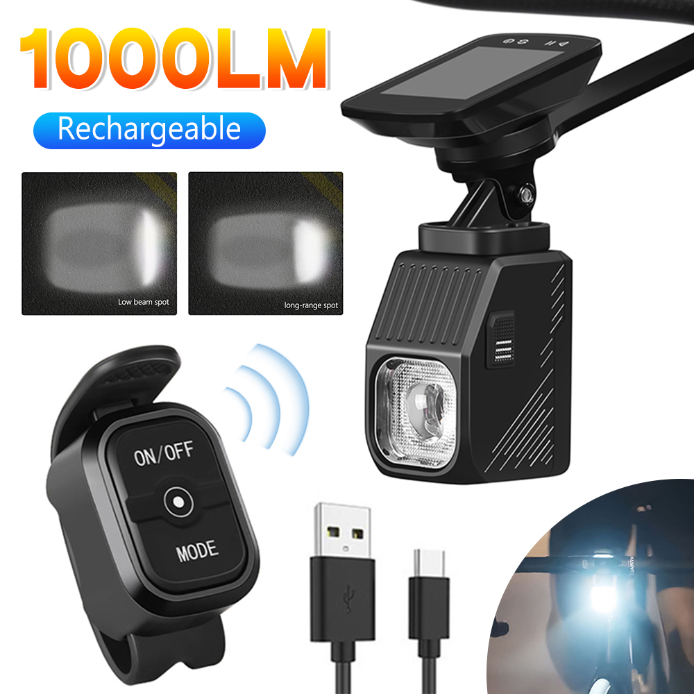 1000 Lumens High Brightness Ro - Rechargeable Bicycle Headlight 1000 Lumen recension och pris