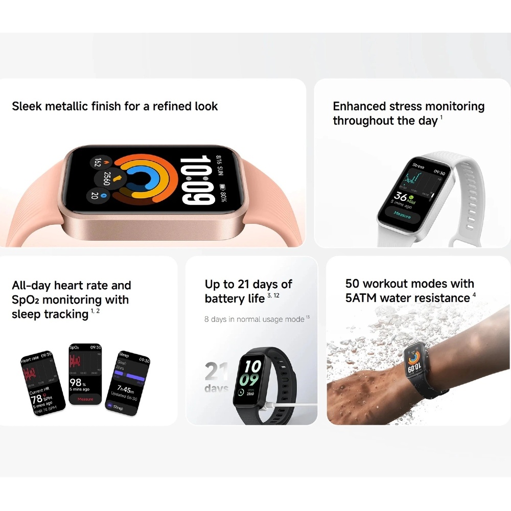 Xiaomi Smart Band 11 Active Gl - Resistance Bands Set With Handles recension och pris