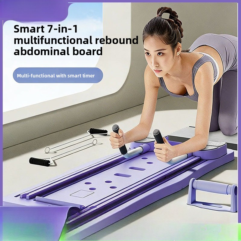 Foldable Automatic Rebound Ab  - Push Up Board Foldable Multi Function recension och pris