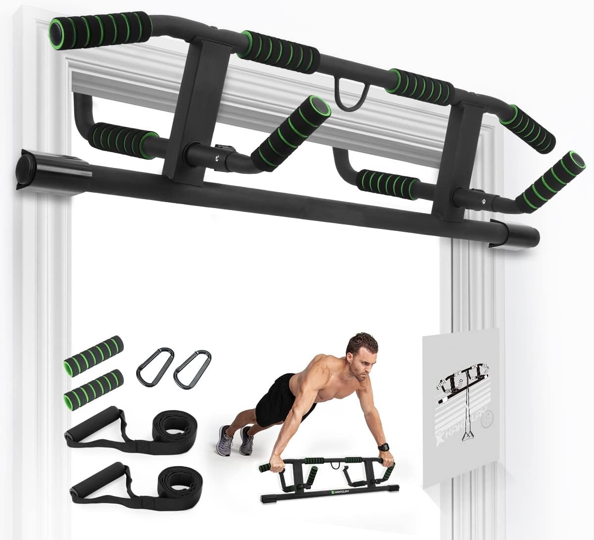 Wellshow Sport Doorway Pull up - Door Pull Up Bar No Screw recension och pris