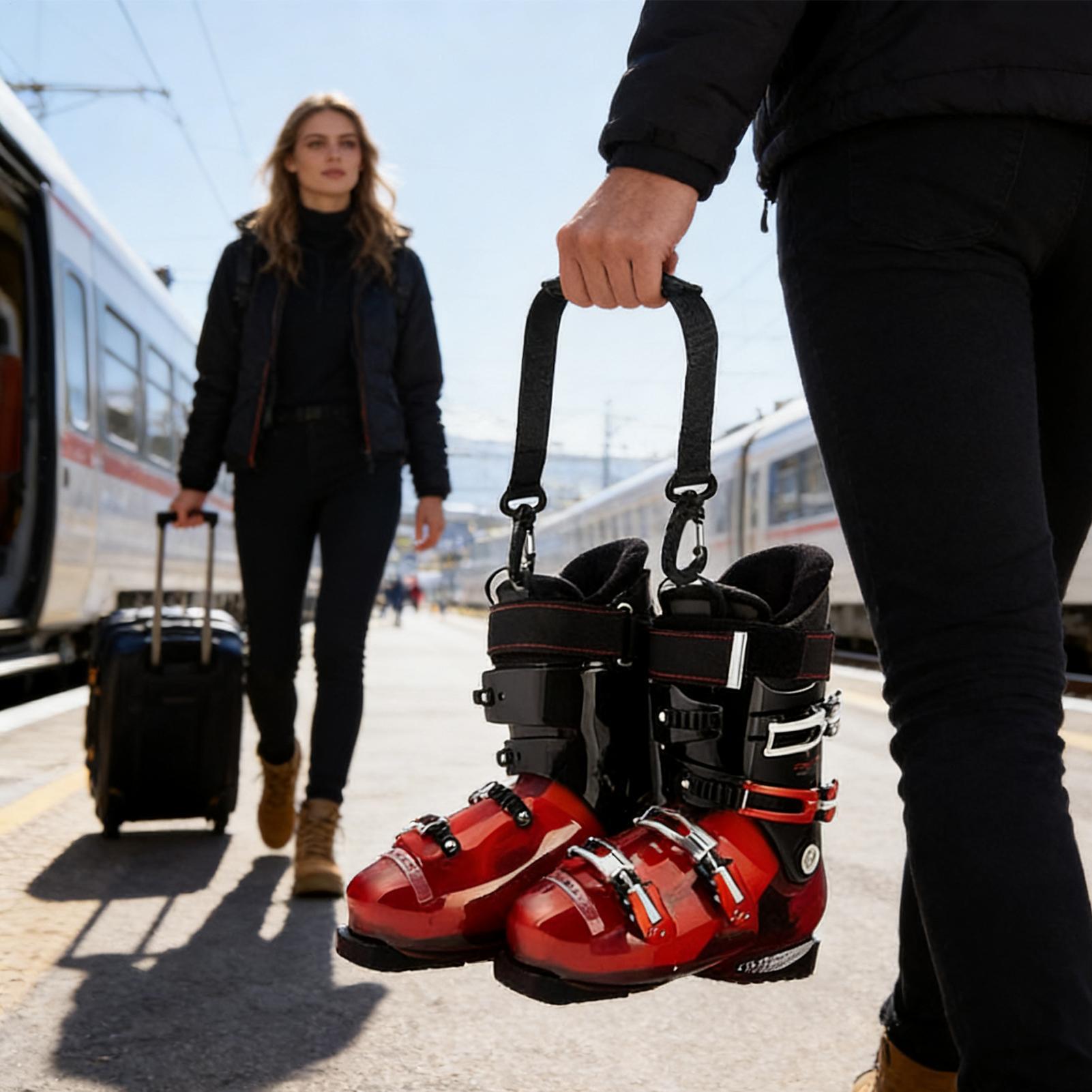 Ski Boot Straps Gear Shoulder  - Cycling recension och pris