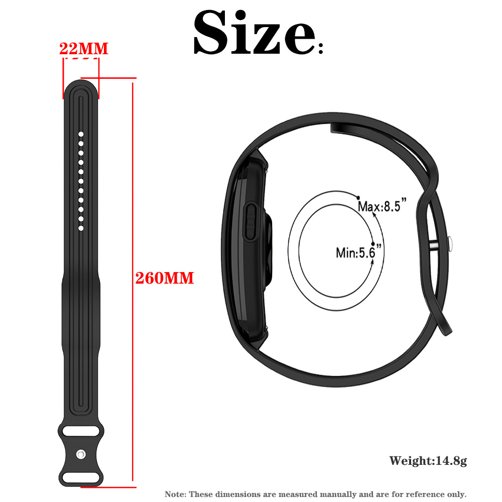 Silicone Strap for Garmin Cirq - Resistance Bands Set With Handles recension och pris