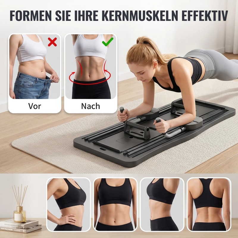 Multi-Functional Ab Workout Bo - Push Up Board Foldable Multi Function recension och pris