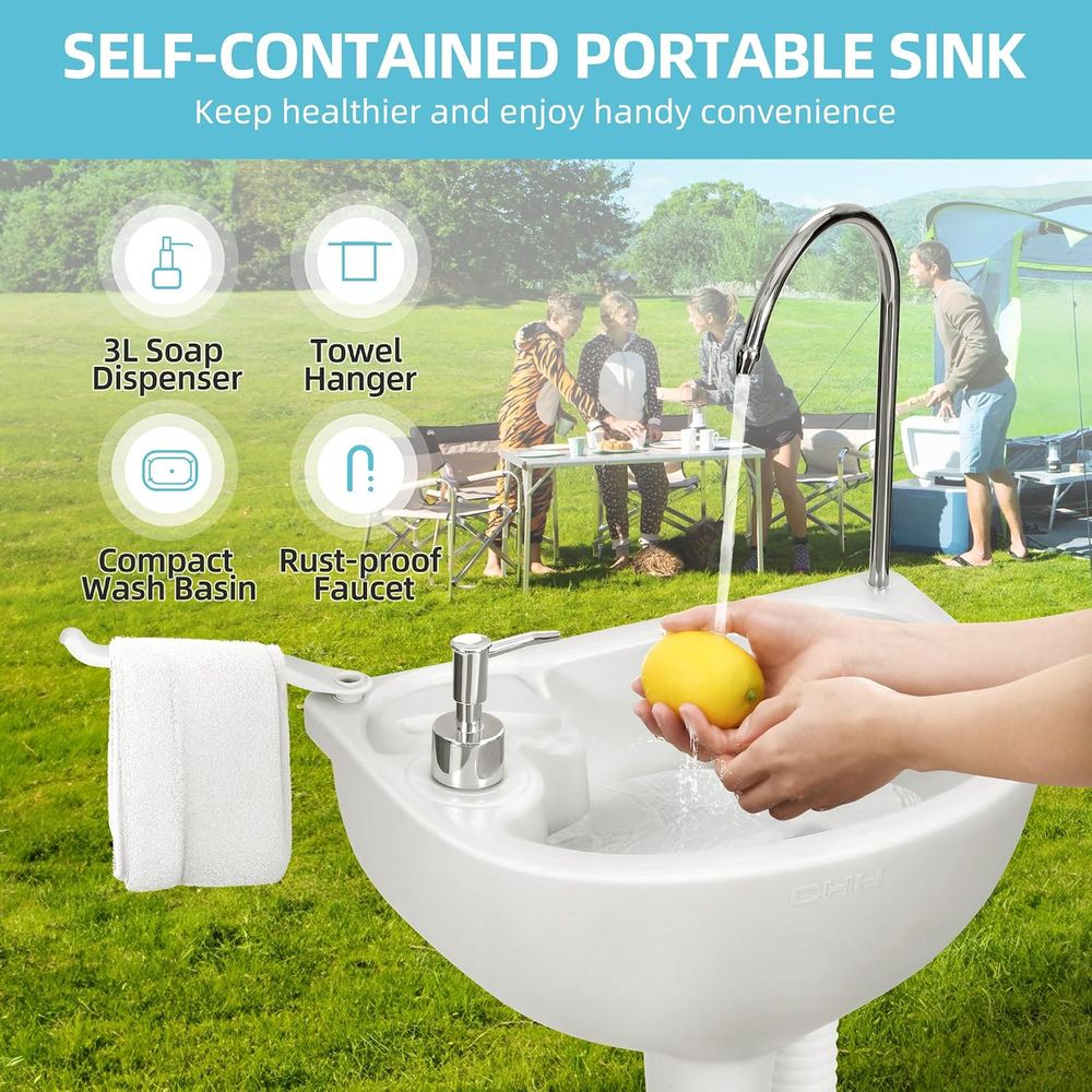 17L Portable Sink for Washing  - Camping recension och pris