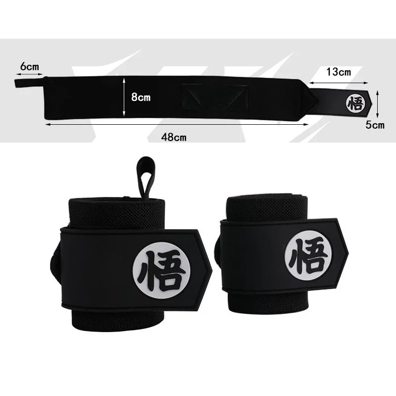 1 Pair Gym Sports Weight Lifti - Wrist Wraps Weightlifting Support recension och pris