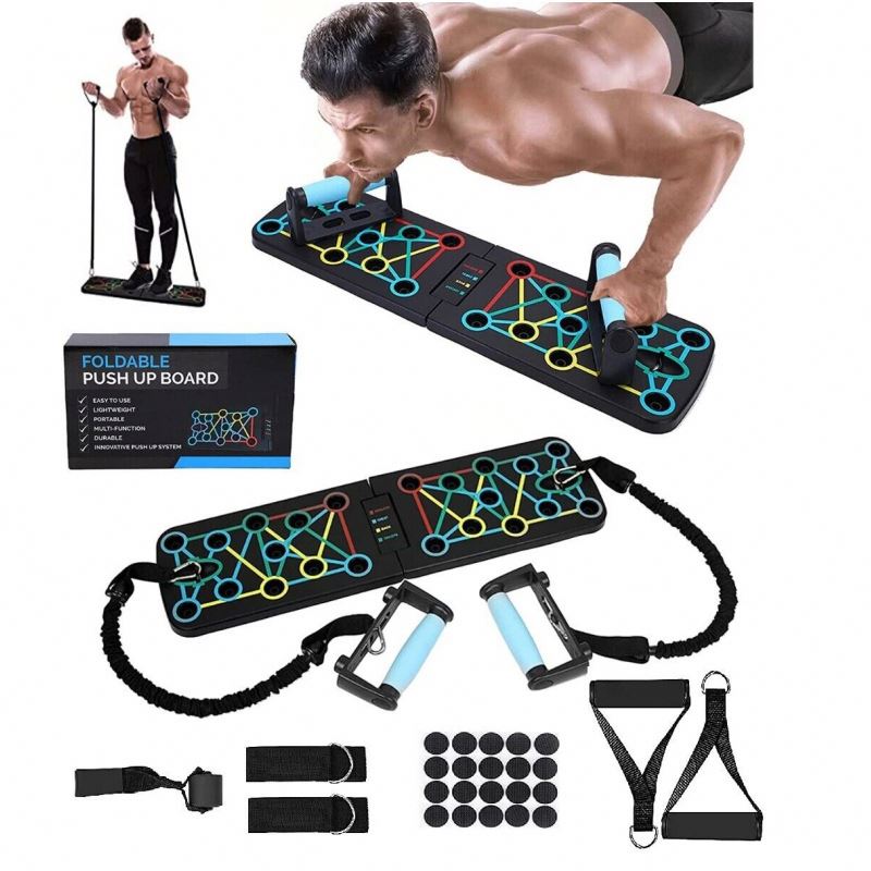 Multifunctional Foldable Exerc - Push Up Board Foldable Multi Function recension och pris