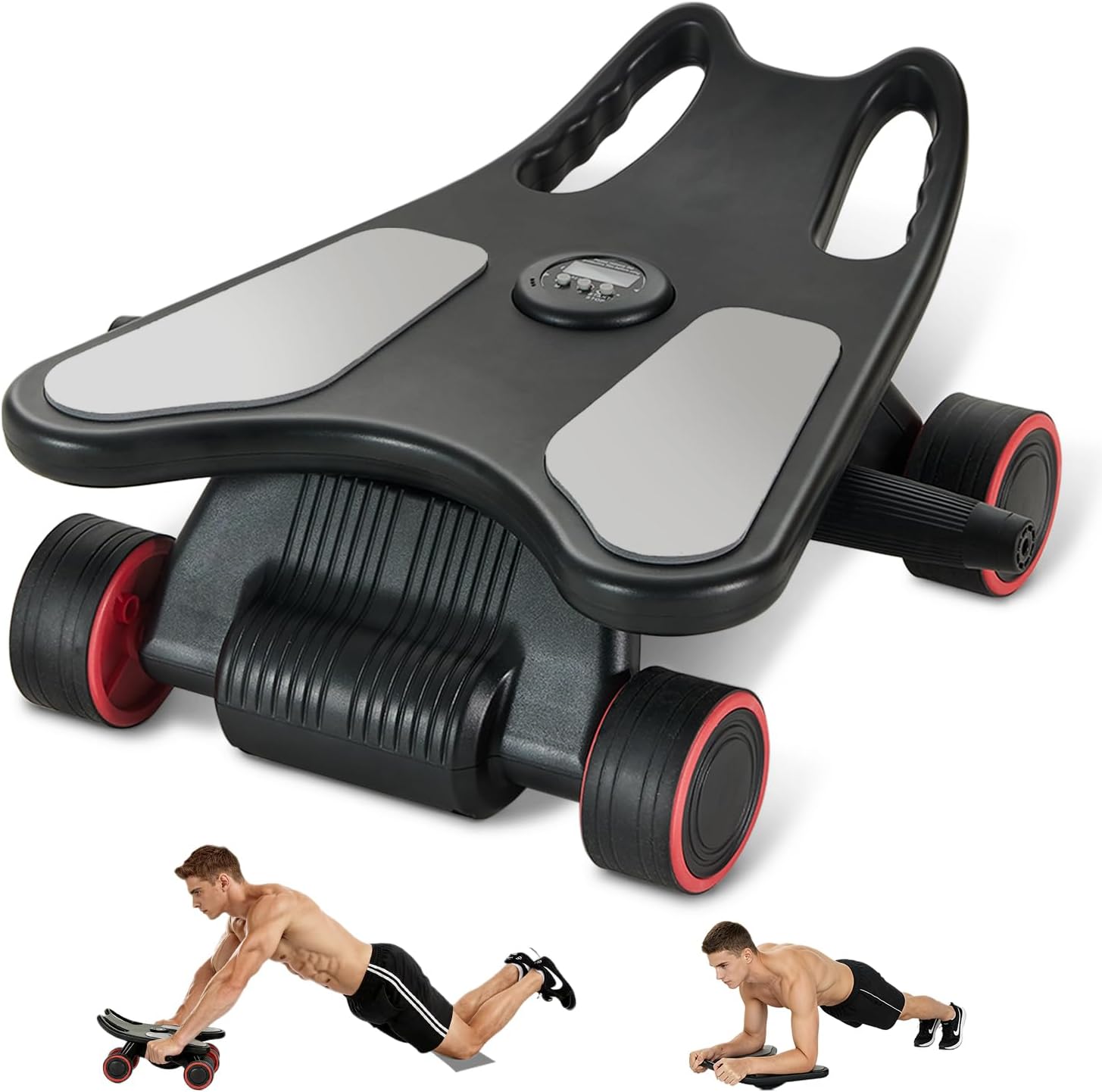 Ab Roller Wheel, Ab Roller, Up - Ab Roller Wheel With Elbow Support recension och pris