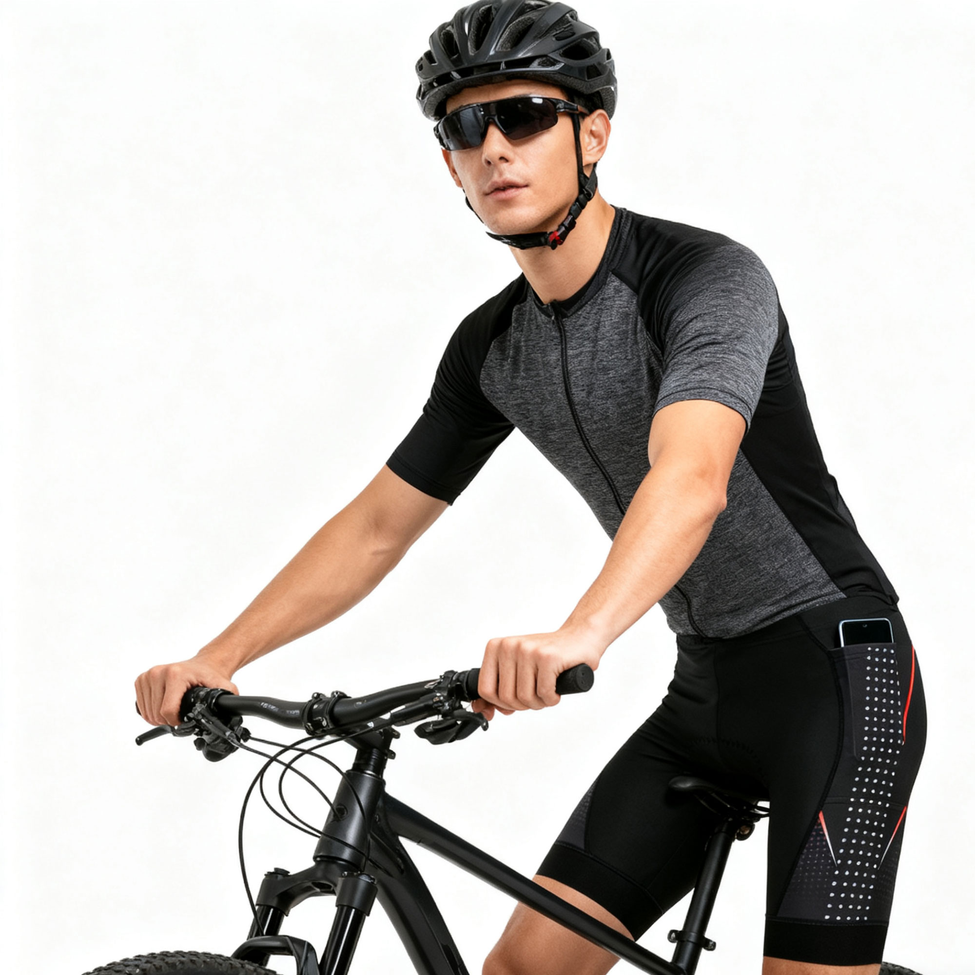 Premium Road Bike Shorts With  - Padded Cycling Shorts 5D Gel recension och pris