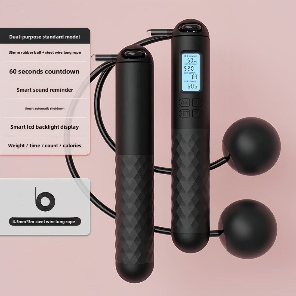 Cordless Ropeless Jump Rope An - Smart Jump Rope Digital Counter recension och pris