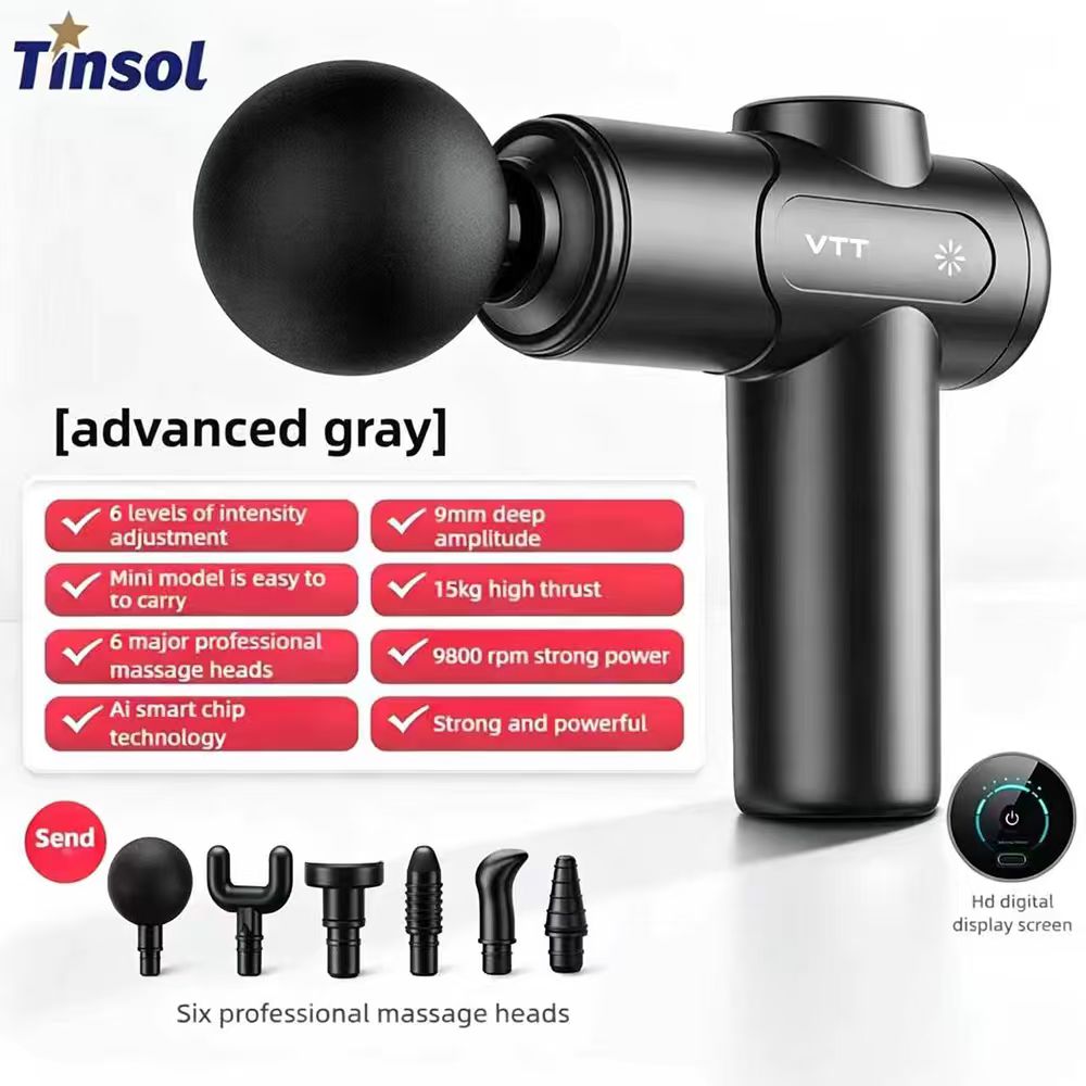 TINSOL Electric Fascia Gun Dee - Electric Massage Gun Deep Tissue recension och pris