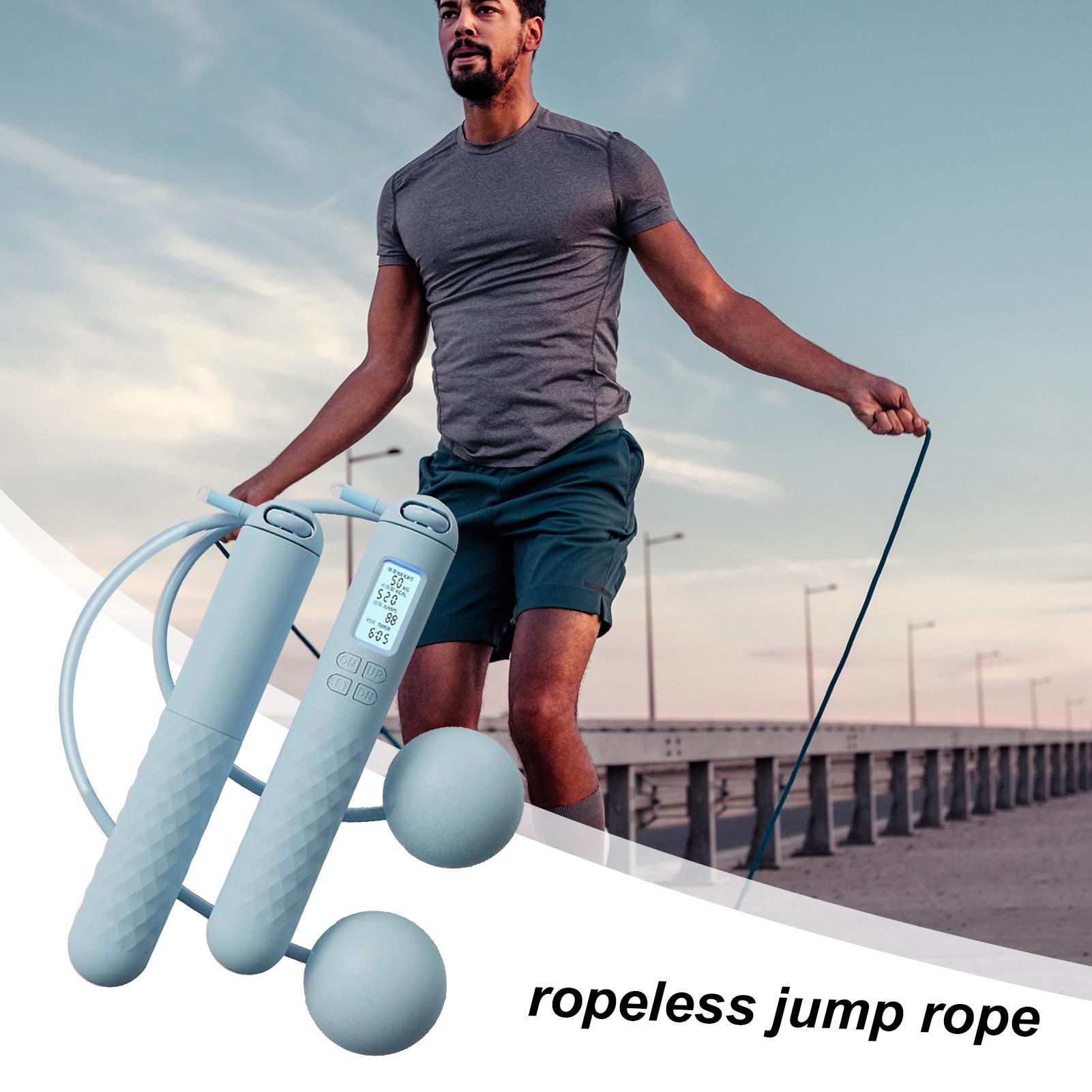 Ropeless Jump Rope With Counte - Smart Jump Rope Digital Counter recension och pris
