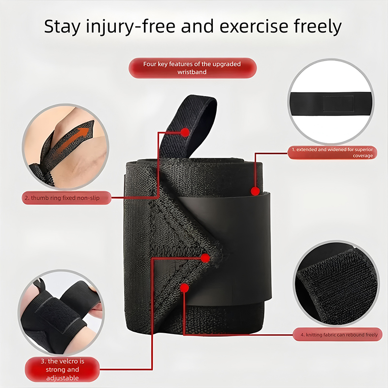 Padded Hard Wrist Wrap Support - Wrist Wraps Weightlifting Support recension och pris