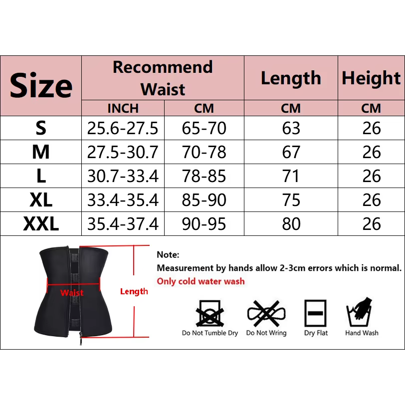 Women Waist Trainer Body Shape - Sweat Waist Trainer Belt Neoprene recension och pris