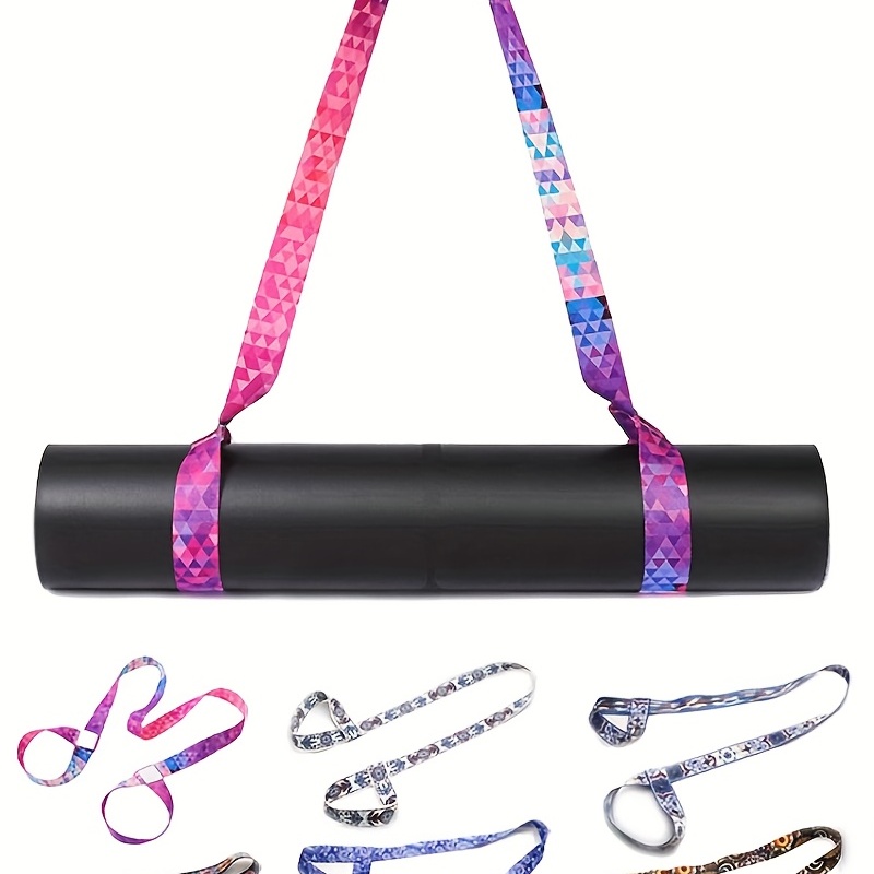 Yoga Mat Carry Belt Strap Adju - Resistance Bands Set With Handles recension och pris