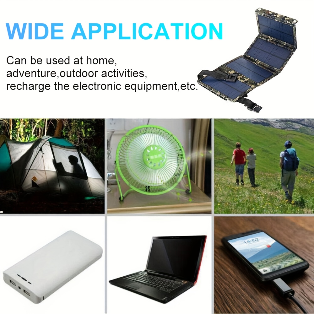 [Solar Panel] 80W Portable Fol - Camping recension och pris