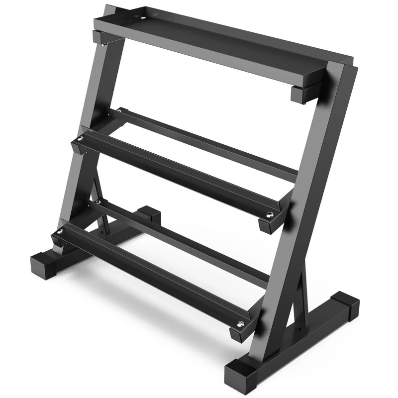 3-Tier Dumbbell Storage Rack 8 - Fitness Equipment recension och pris