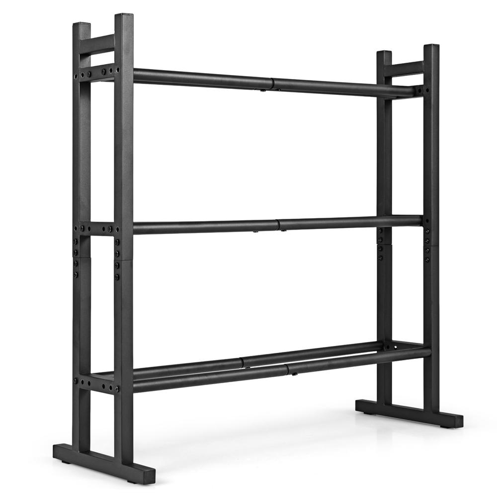 Heavy Duty 3-Tier Dumbbell Rac - Fitness Equipment recension och pris