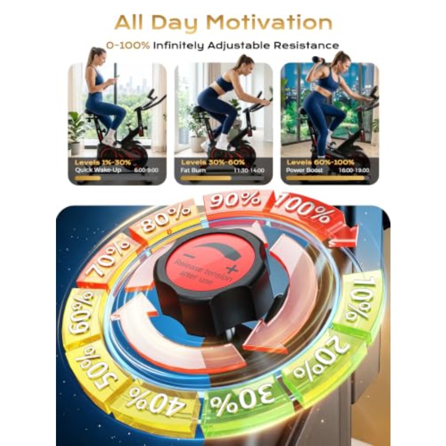Home gym exercise bike with 35 - Exercise Bike Magnetic Resistance recension och pris