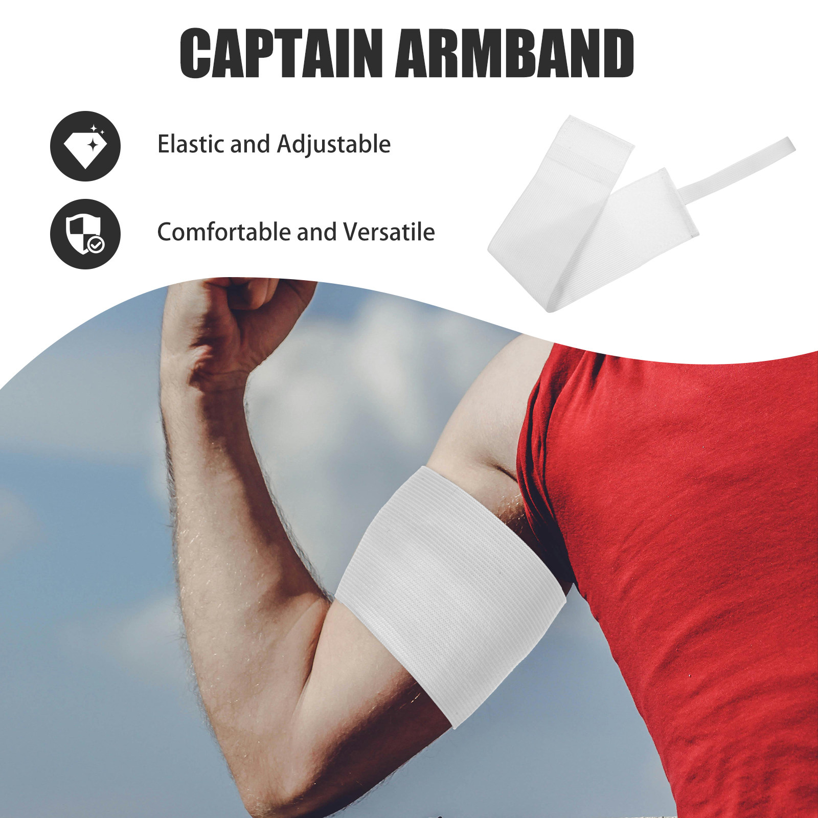 4Pcs Football Captain Armband  - Team Sports recension och pris