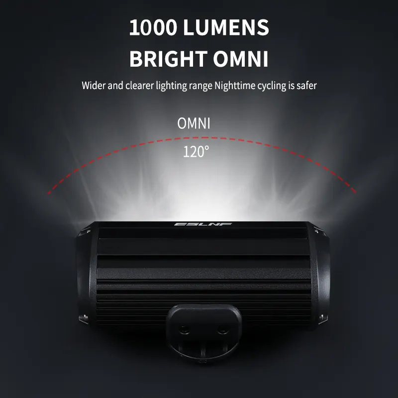 Waterproof 1000 Lumens Hoistin - Rechargeable Bicycle Headlight 1000 Lumen recension och pris