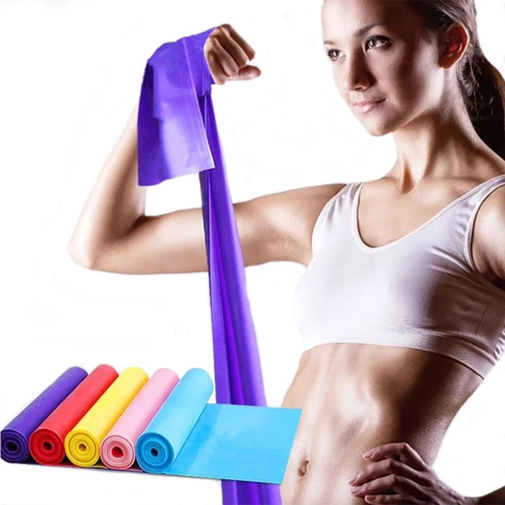 Yoga Elastic Bands Portable Pi - Pilates Bar Kit With Resistance Bands recension och pris