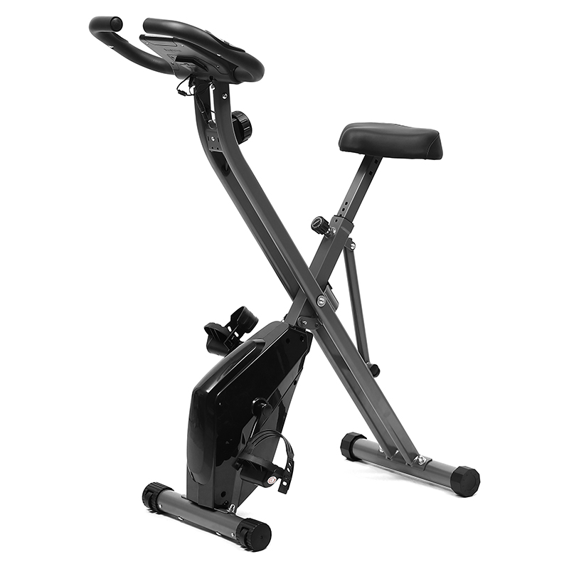 Space Saving Foldable Indoor C - Exercise Bike Magnetic Resistance recension och pris