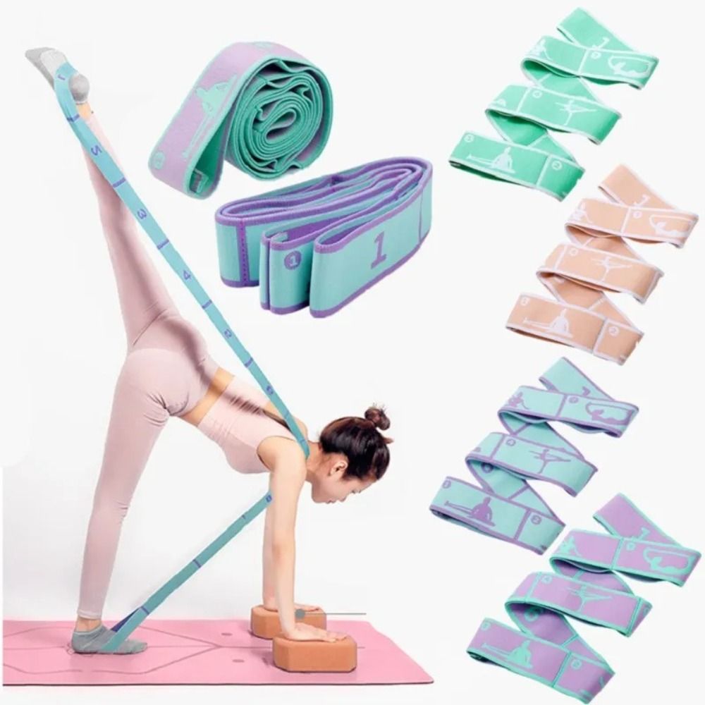 Elastic Yoga Resistance Bands  - Pilates Bar Kit With Resistance Bands recension och pris