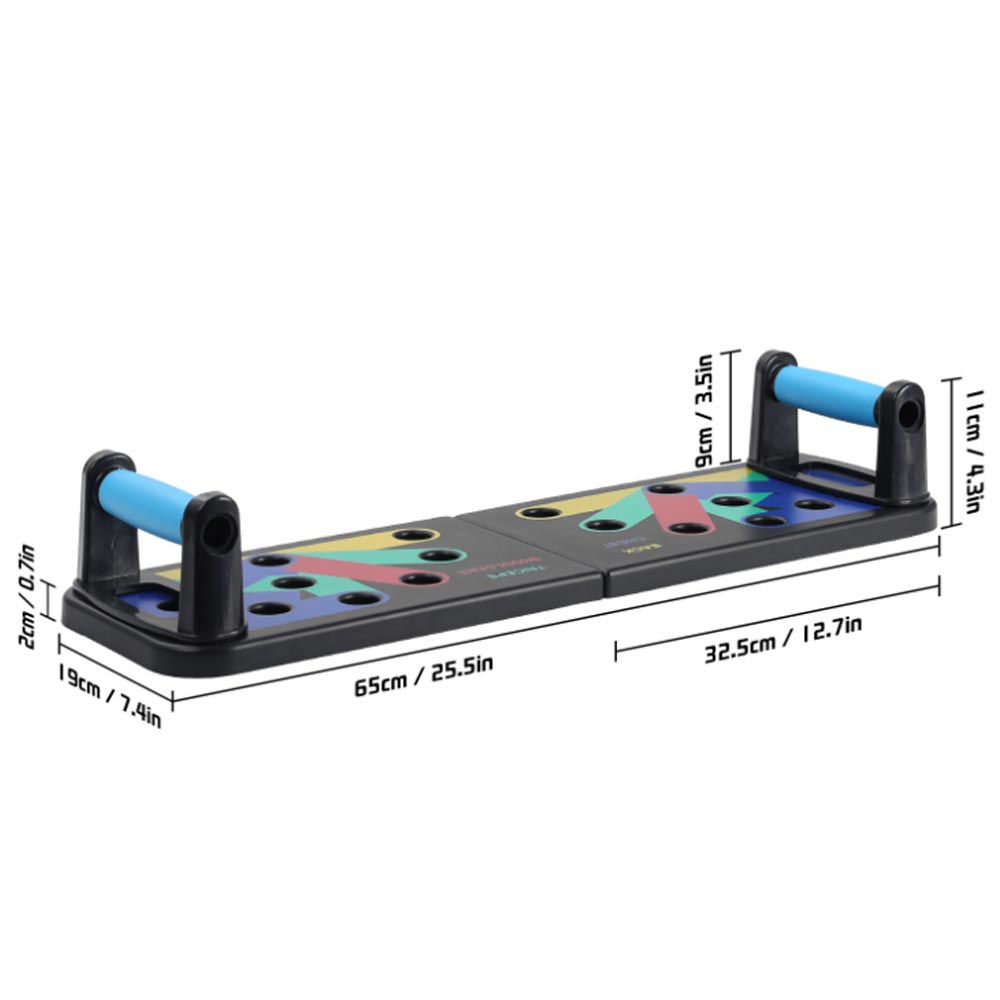 9-in-1 Foldable Push-Up Rack B - Push Up Board Foldable Multi Function recension och pris