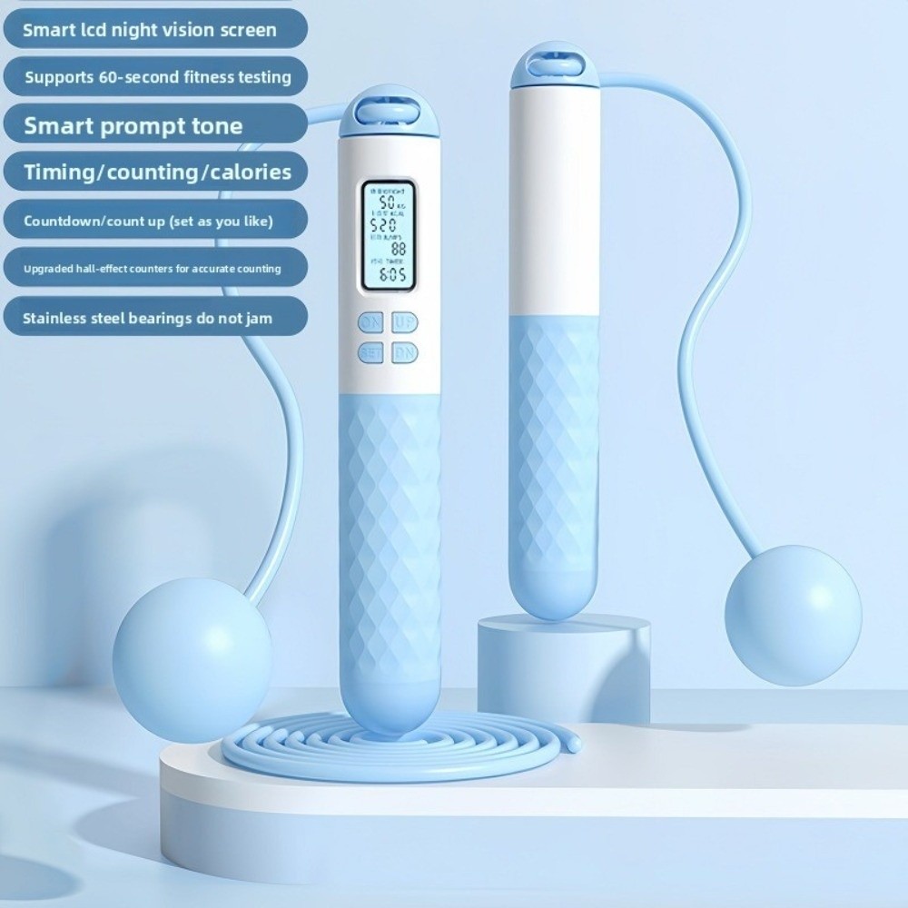 Cordless Ropeless Jump Rope An - Smart Jump Rope Digital Counter recension och pris