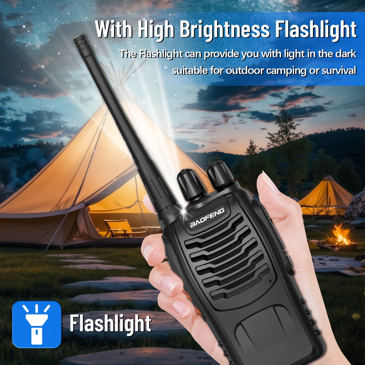 Baofeng Long Range Walkie Talk - Hiking recension och pris